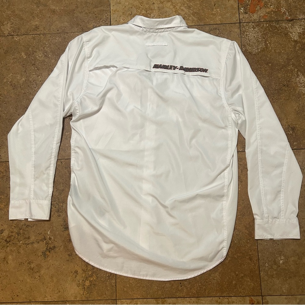 Harley Davidson Men’s Button Up Collared Shirt size X-Large